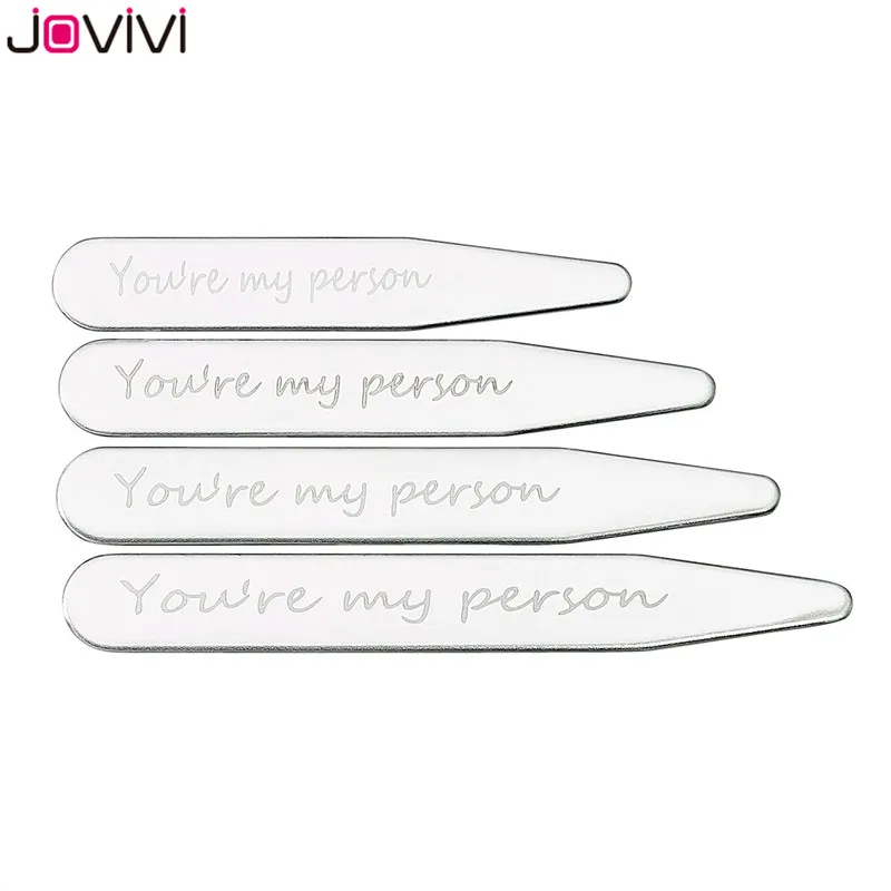 Jovivi 8 шт. деловые рубашки из нержавеющей стали платье с воротником остается