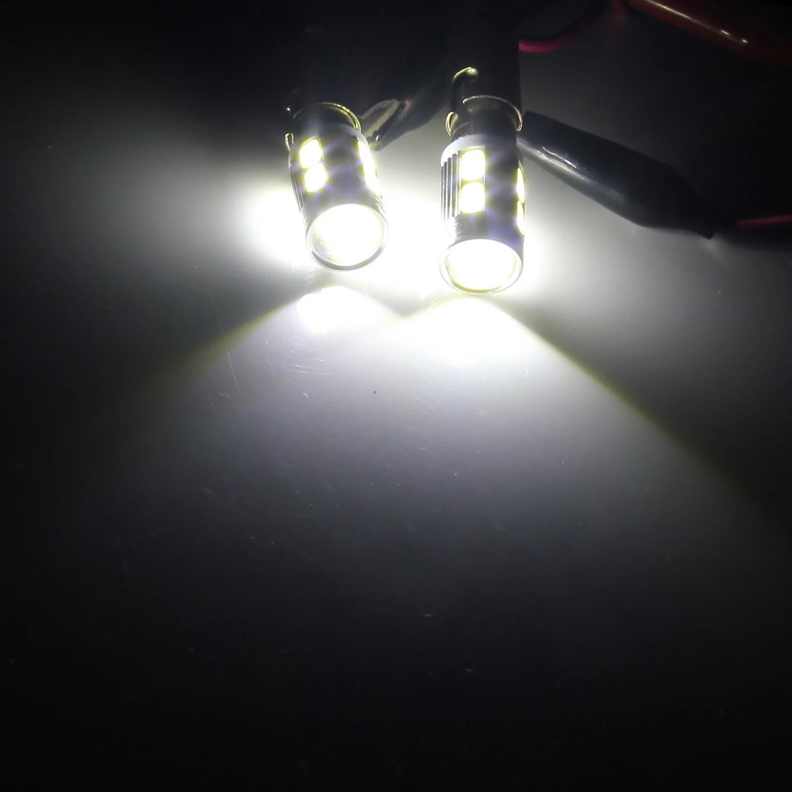ANGRONG 2x H21W BAY9s 64136 SMD 10 Светодиодный Боковой индикатор Заднего Хода дневсветильник