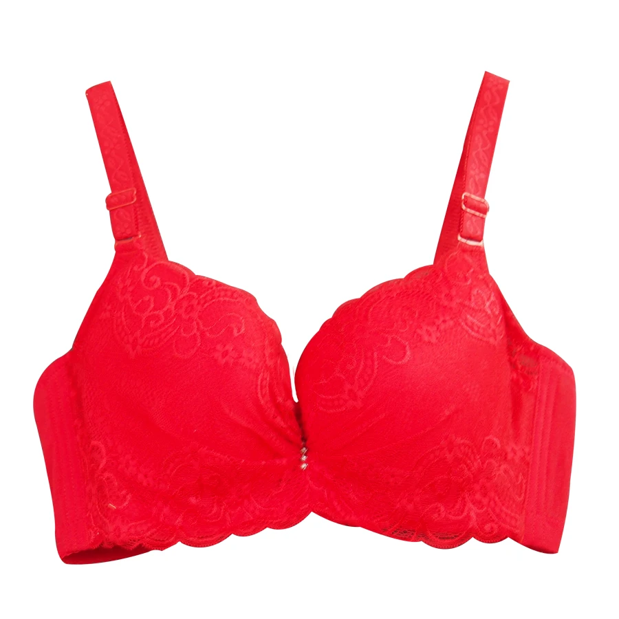 Регулируемый бюстгальтер большого размера с эффектом пуш ап кружевной большой