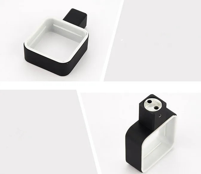 

Free shipping New modern design Europe style black color bathroom accessories soap holder soap dishes B56