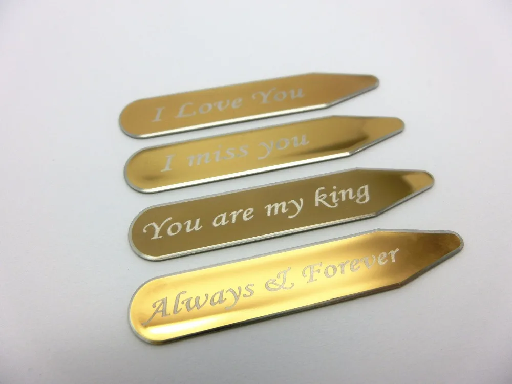 8 шт. Воротник из нержавеющей стали в подарочной коробке|Зажимы для галстука и