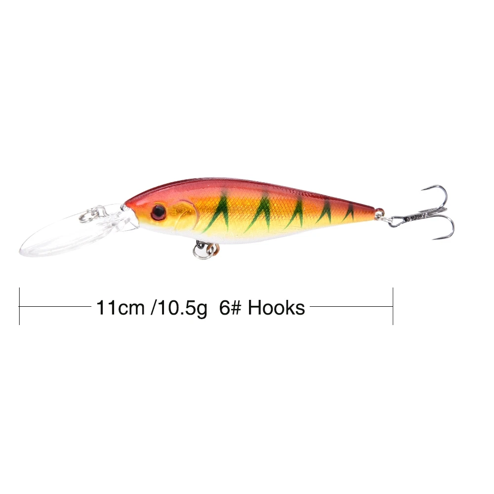 11 Peche Leurre гольян воблер для рыболовной наживки Swimbait для карпа рыболовные приманки Iscas Artificiais жесткие приманки Pesca Jerkbait - Цвет: 11