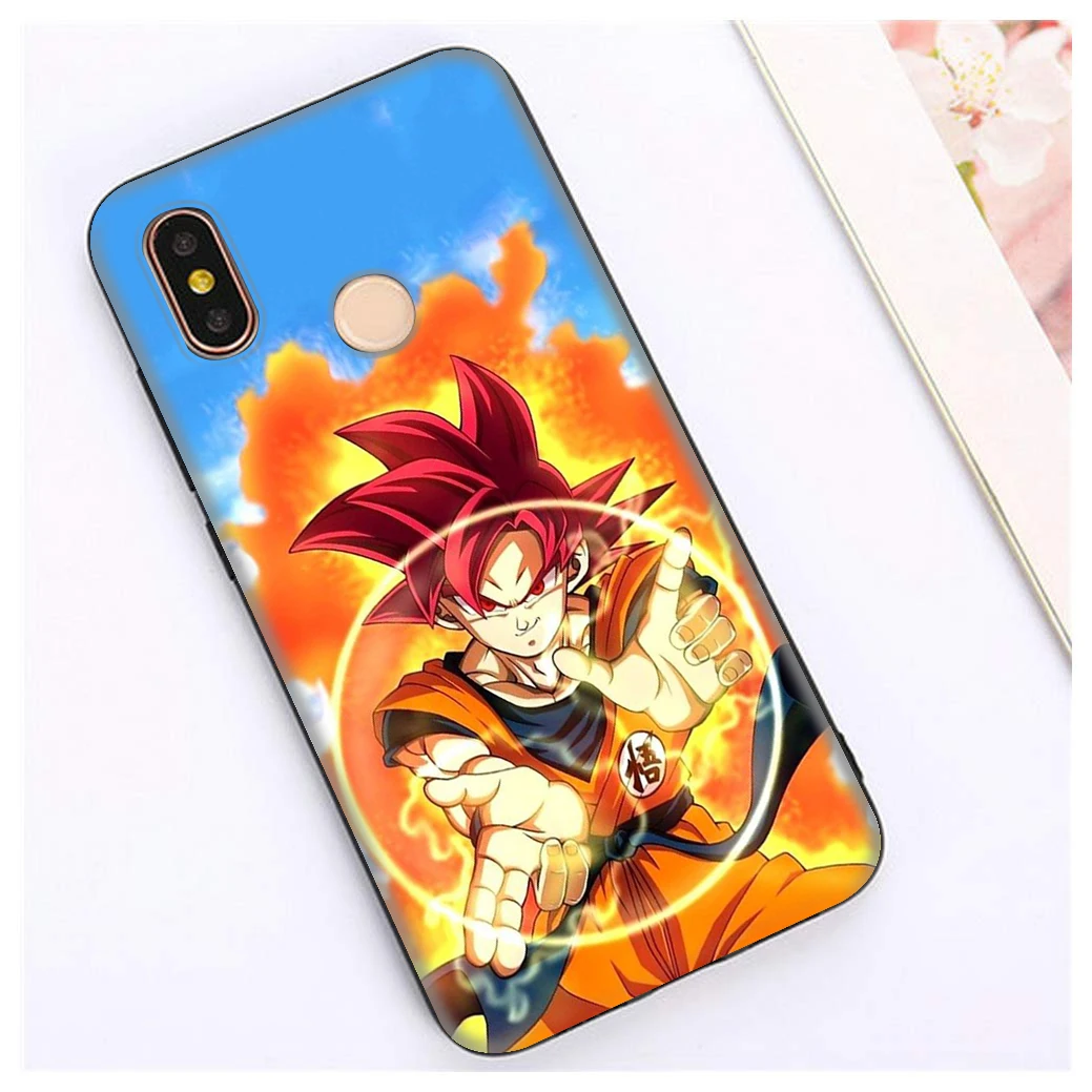 Чехол Dragon Ball Z Super DBZ Goku для Xiaomi MI Redmi Poco X2 K30 Note 8T 10 6 8 9 9se A1 A2 A3 MAX 3 Lite Pro Plus f1 | Мобильные