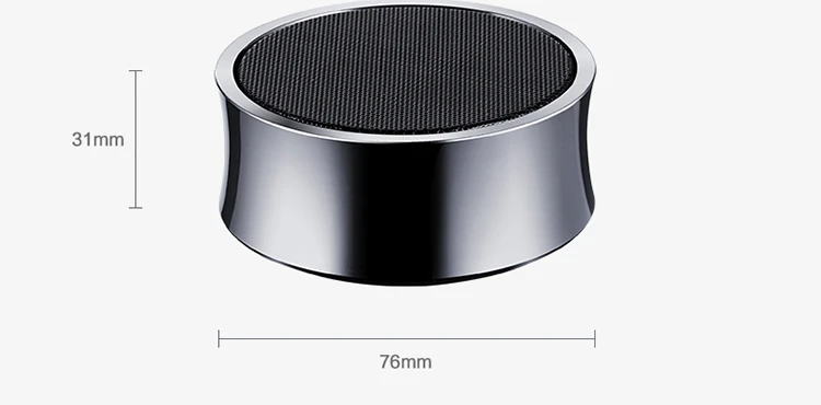 Yescool PMC-02 Bluetooth динамик Новое поступление стерео Hi-Fi супер бас металл CNC портативная Спортивная звуковая коробка Горячая