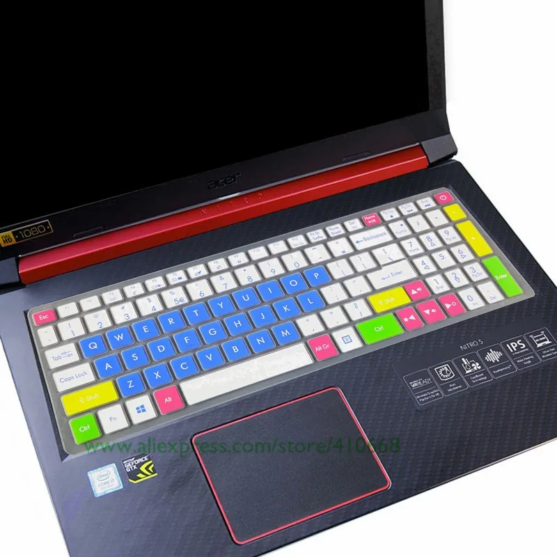 Ноутбук Nitro 5 An515 51 52 серии для 15 6 &quotAcer Predator Helios 300 игровая клавиатура защитная