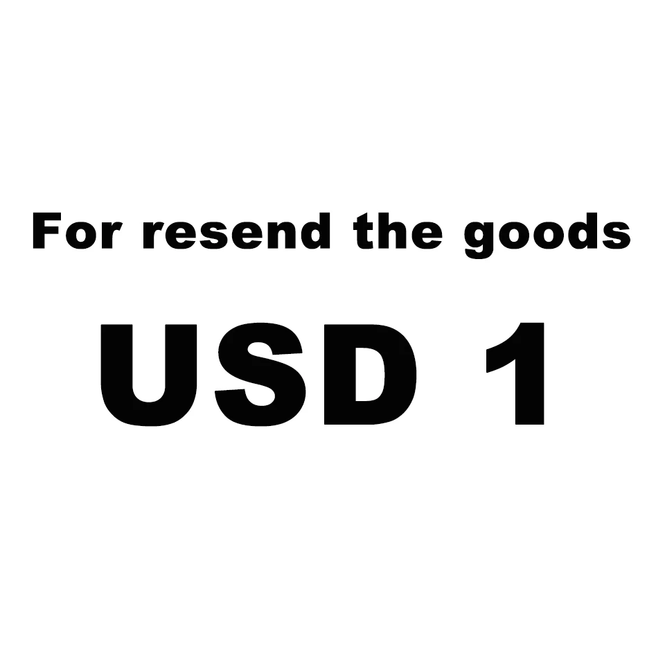 

For resend the goods or shipping fees