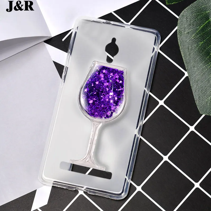 Case For Asus ZenFone Go ZC500TG/Zenfone Z00VD GoZ00VD Cover 3D Liquid Quicksand Glitter Dynamic Transparent TPU Silicone |