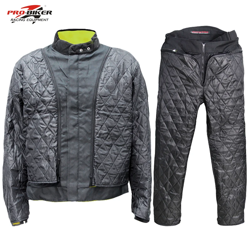 PRO-BIKER Winter Motorcycle Racing Jacket Pants Clothes Motocross Protective Gear Body Armour Protector JK21 | Автомобили и
