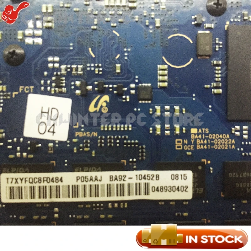 NOKOTION BA41 02021A материнская плата для Samsung Ultrabook NP530U3C NP535U3C Материнская ноутбука I5 3317U