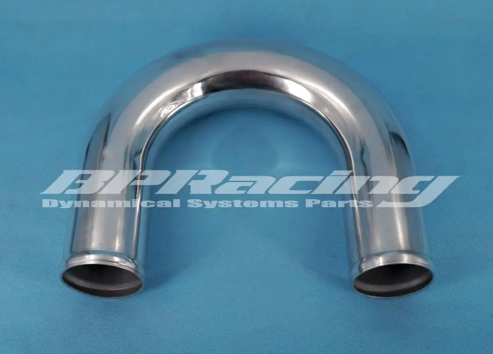 

2.5" Inch /63mm/180 degree U-type Polished DIY aluminum pipe /Thickness 2mm/intercooler pipe / air intake pipe/ Can be welded