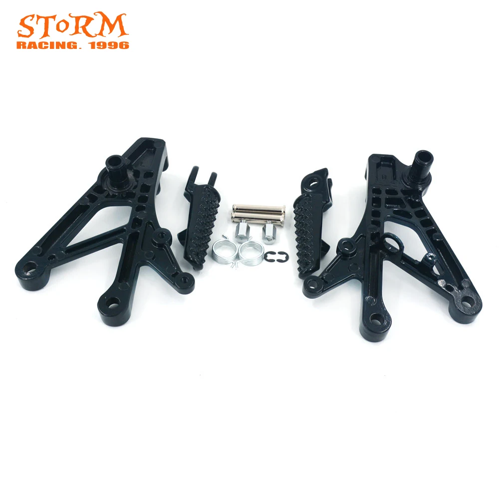 Передние Подножки подножки подножка кронштейн педали для HONDA CBR600 F4 CBR600F4 1999 2000