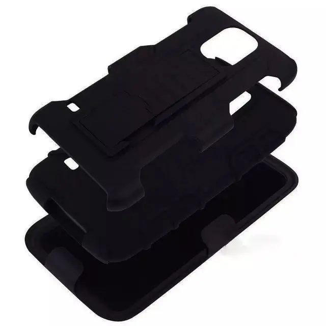 Противоударный защитный чехол Heavy Duty Жесткий с зажимом для крепления к поясному