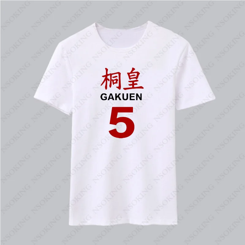 Новинка футболка для косплея Kuroko no Basuke Aomine Daiki модная мужская Kuroko's с