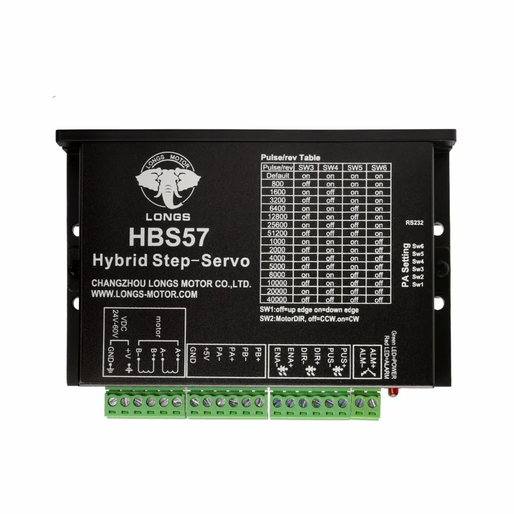 Новинка и Лидер продаж! 4 осевой шаговый двигатель с замкнутым контуром NEMA23 23SSM2440