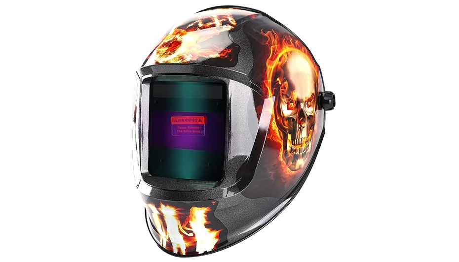 POSENPRO Fire Skull MMA MIG TIG Сварочная маска сварочный шлем Орел для сварочного аппарата для пайки сварочный колпачок для сварки