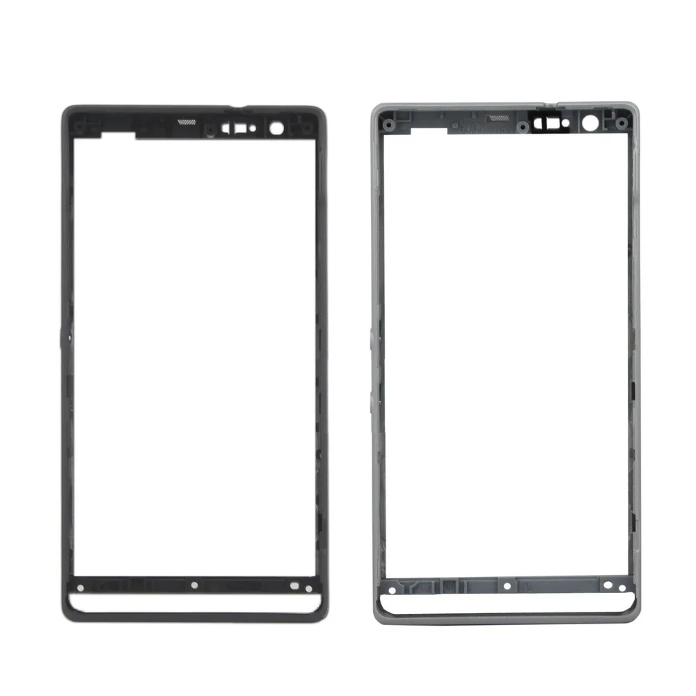Для Sony Xperia SP M35 M35h M35i C5302 C5303 Белый/Черный Цвет Передняя рамка|c5303 housing|sp sonysp c5303 |