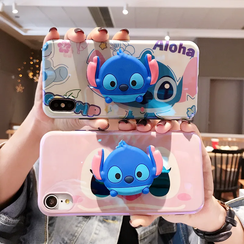 Чехол для iPhone XS max мультфильм Ститч Дораэмон История игрушек Милая задняя крышка