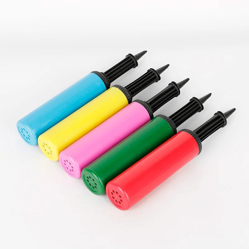 1pc plastic hand Balloon pump for latex and foil Globos air Inflator Toys Air Pump Party balloon accessories Decoration Tools
