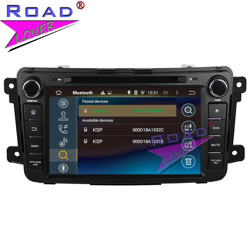 Roadlover Android 9,0 автомобильный dvd-плеер Авторадио для Mazda CX-9 2007-Стерео gps навигация Magnitol двойной Din " HD монитор MP3