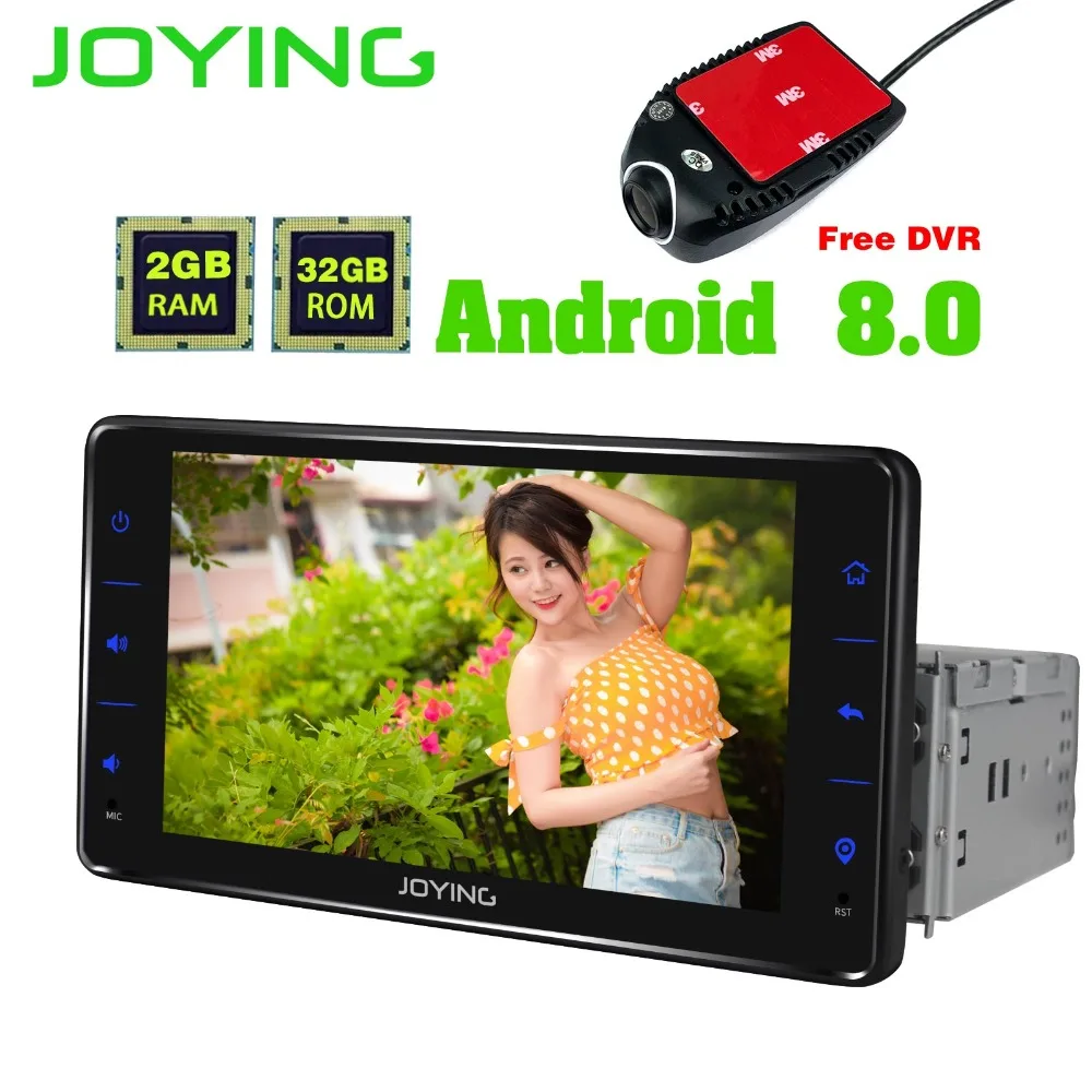 6.2"Joying Single Din cassette recorder Octa Core Universal Android Car Stereo Radio GPS Naviagtion Head Unit Multimedia Player |