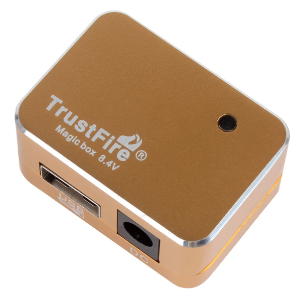 TrustFire 8 4 V Волшебная коробка батарейный блок зарядное устройство адаптер Micro USB