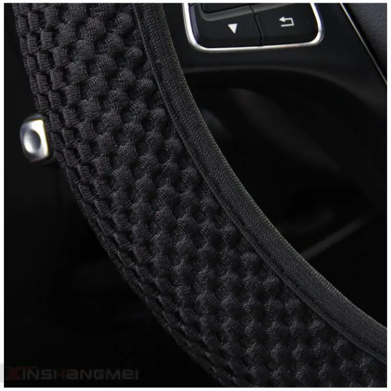 Сетчатый Чехол для руля автомобиля мягкие разноцветные универсальные сетчатые