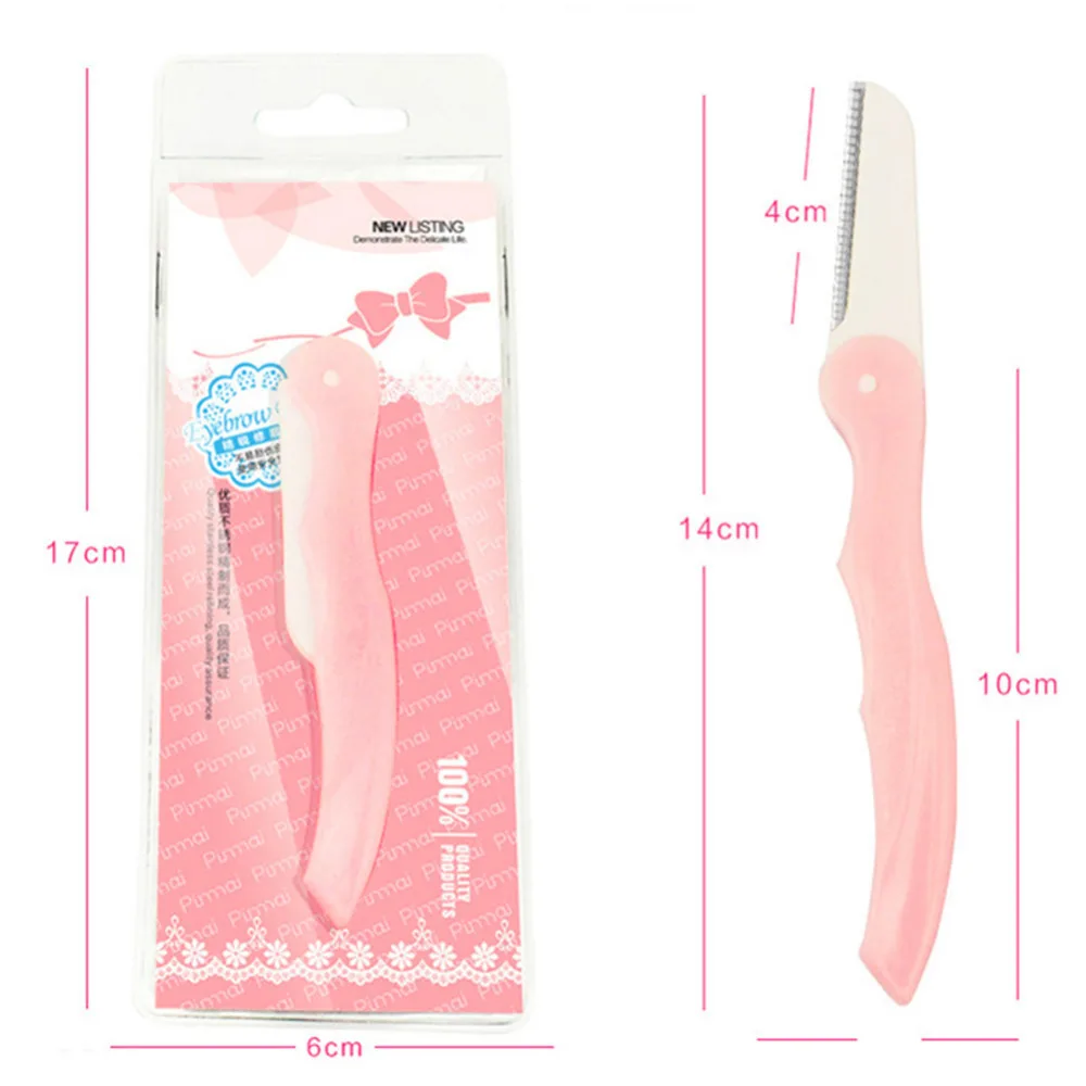 1 шт. Бритва для бровей инструмент удаления волос на лице складной триммер ремонт