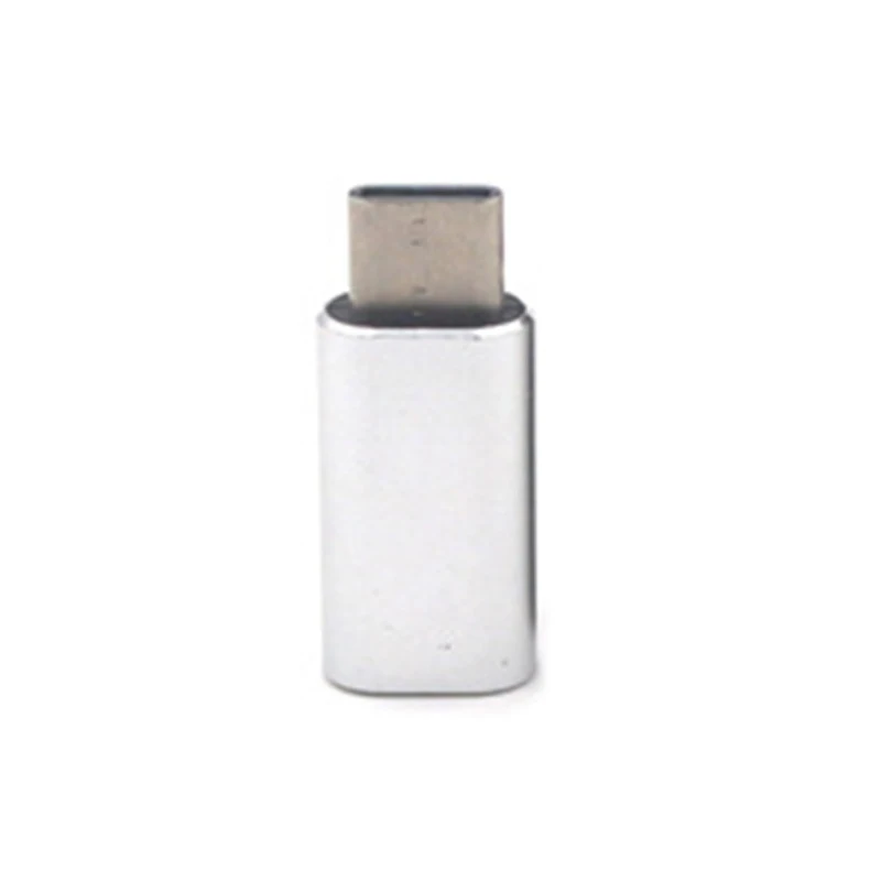 Адаптер для быстрой зарядки с разъемом Lightning и разъемом type-C USB-C и разъемом type-C из алюминиевого сплава