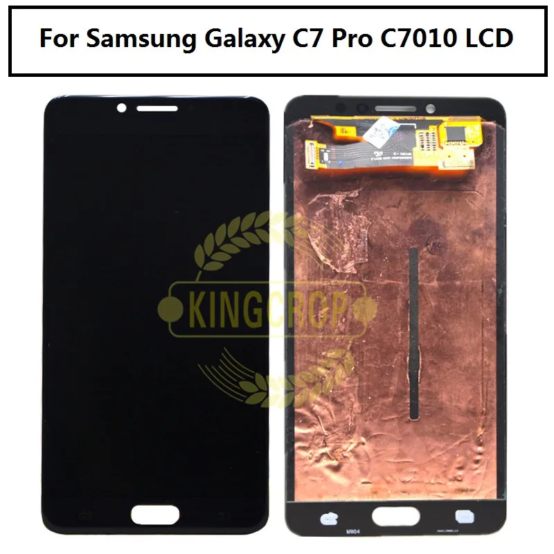 AMOLED для Samsung Galaxy C7 Pro C7010 SM C7010Z ЖК дисплей + дигитайзер сенсорного экрана в сборе с