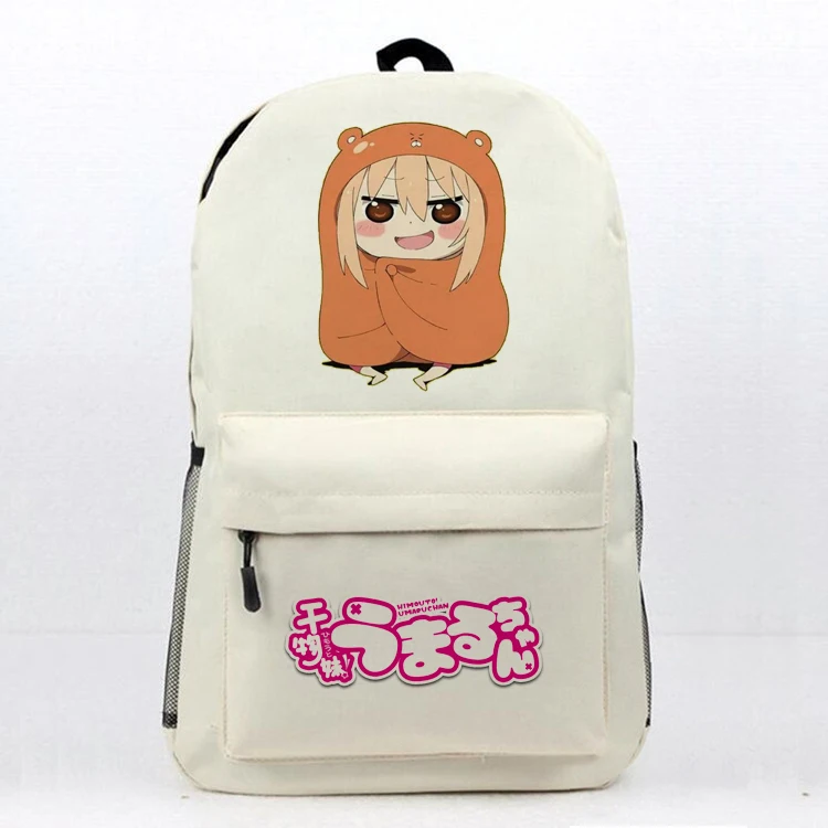 Аниме Himouto! Рюкзак для путешествий Umaru-Chan, повседневный рюкзак, мультипликационный персонаж дома Умару, повседневный рюкзак с принтом, школьная сумка для подростков и студентов - Цвет: 6