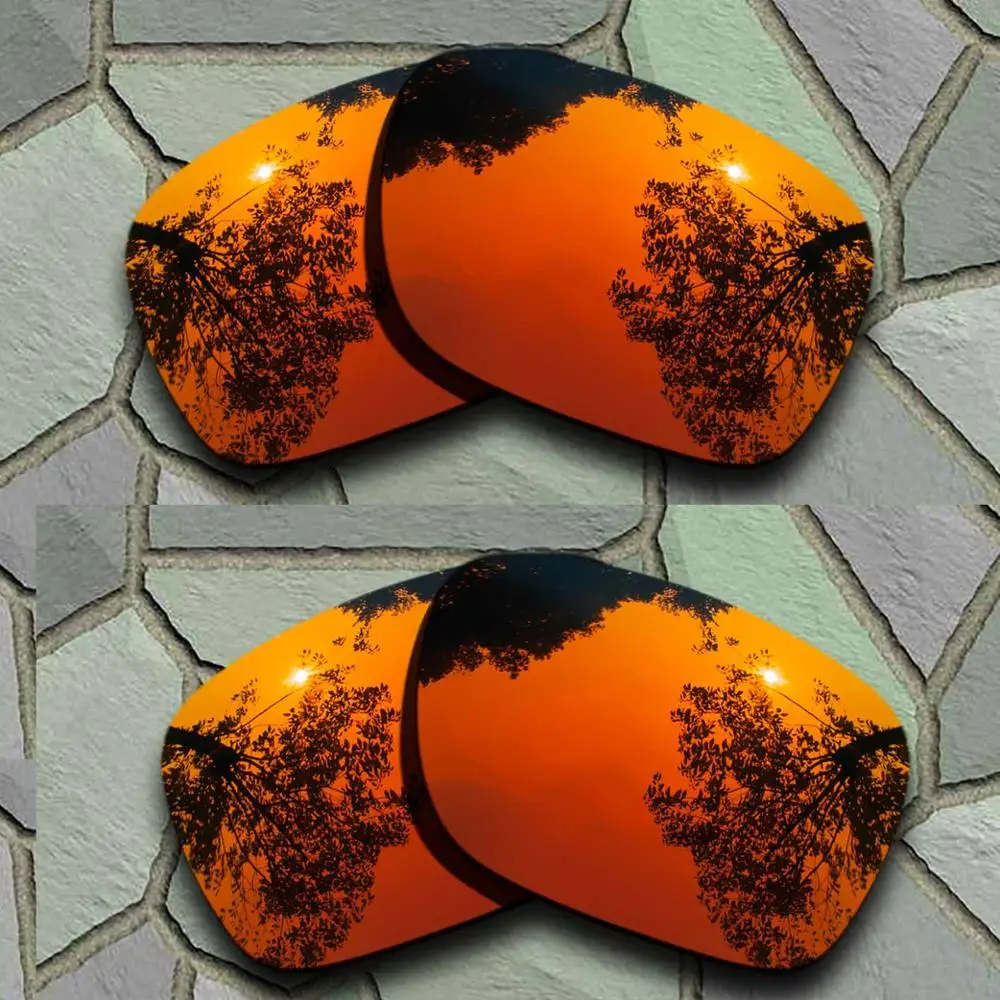 Red-Red Orange Солнцезащитные очки поляризованные Сменные линзы для Oakley Juliet-variets - Цвет линз: Red-Red Orange