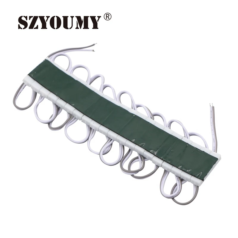 Супер Яркий Мини модуль SZYOUMY с 2 светодиодами 2835 SMD водонепроницаемые