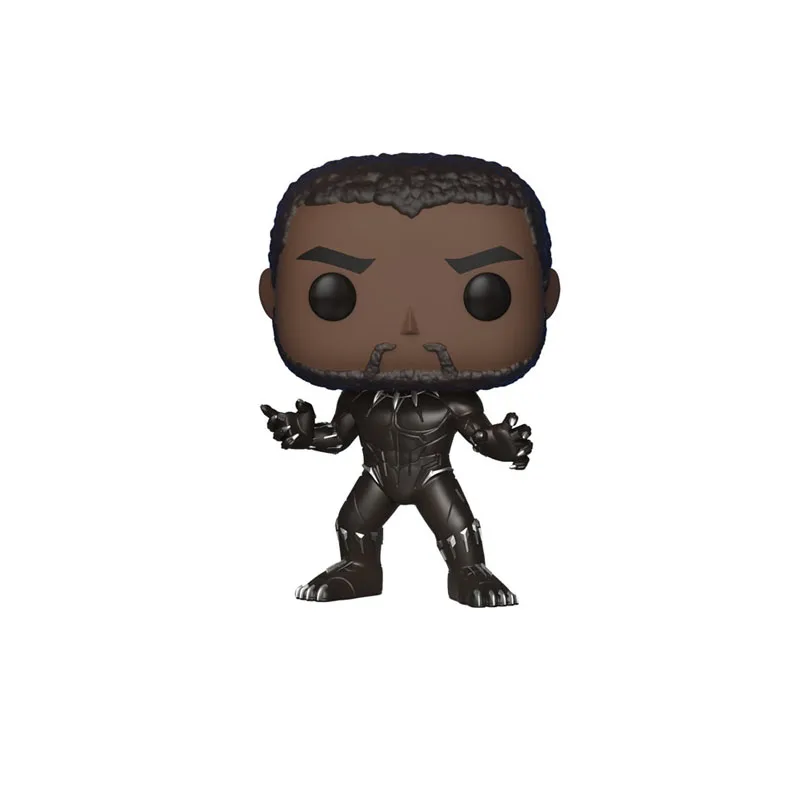 Черная пантера поплавок голова Виниловая фигурка коллекция моделей кукол