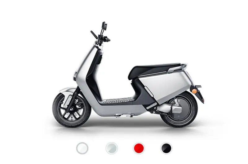 Yadea G5 Fit спортивный электрический мотоцикл Скутер Ebike 60v24ah литиевая батарея Максимальная скорость 70 км/ч Gogoro - Цвет: WHITE
