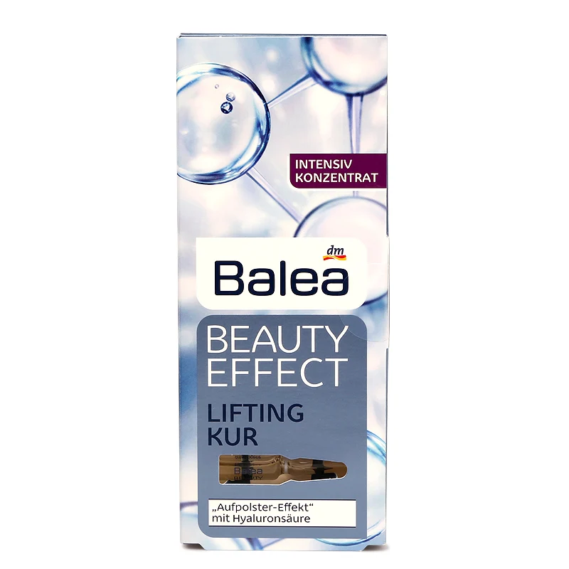 Balea, Германия сыворотка с гиалуроновой кислотой beauty Effect Lift Treatment Booster уход за лицом шеи супер увлажняющая эссенция внешнее использование