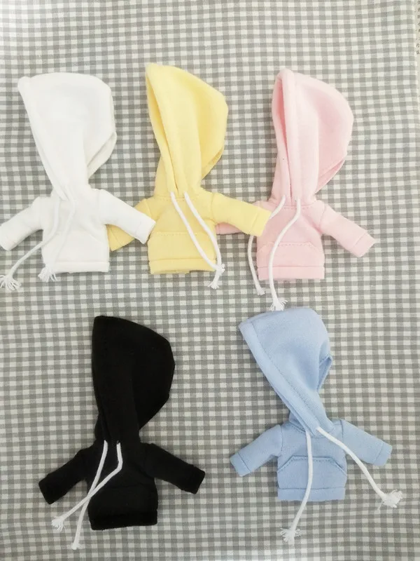 

Obitsu11 OB11 1/12 doll coat doll clothes hoodie with big cap available for cu-poche OB11 doll accessories doll shirts