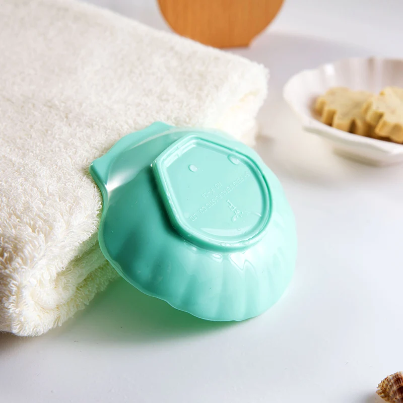 В форме ракушки мыльница ванная комната держатель заставка лоток пластиковый