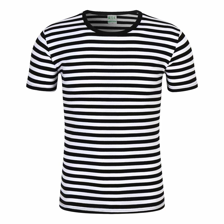 Femme sailor красочные футболки мужские и женские хлопковые полосатые летние футболки с короткими рукавами тонкие высококачественные футболки топы