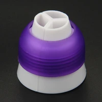 10pcslotfree shipping plastic 3 way color triple coupler for pastry icing nozzles hb0227t