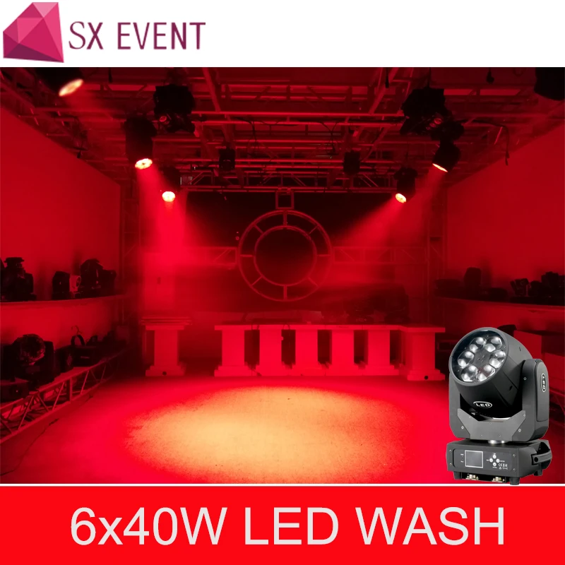 Новинка 2018 светодиодный сценический светильник Bee EyeDMX 6x40 Вт RGBW пчелиный глаз