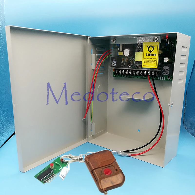 

DC12V5A back up battery function Switch Power Supply AC110~260V Access Control Power Supply with metal box Power Supply unit