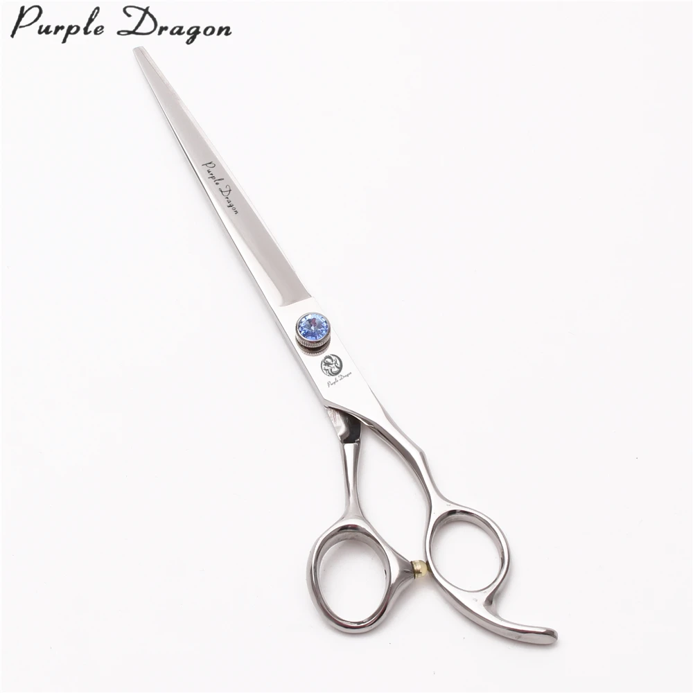 8 &quot22 см фиолетовый дракон Япония 440C ножницы для груминга собак кошек животных