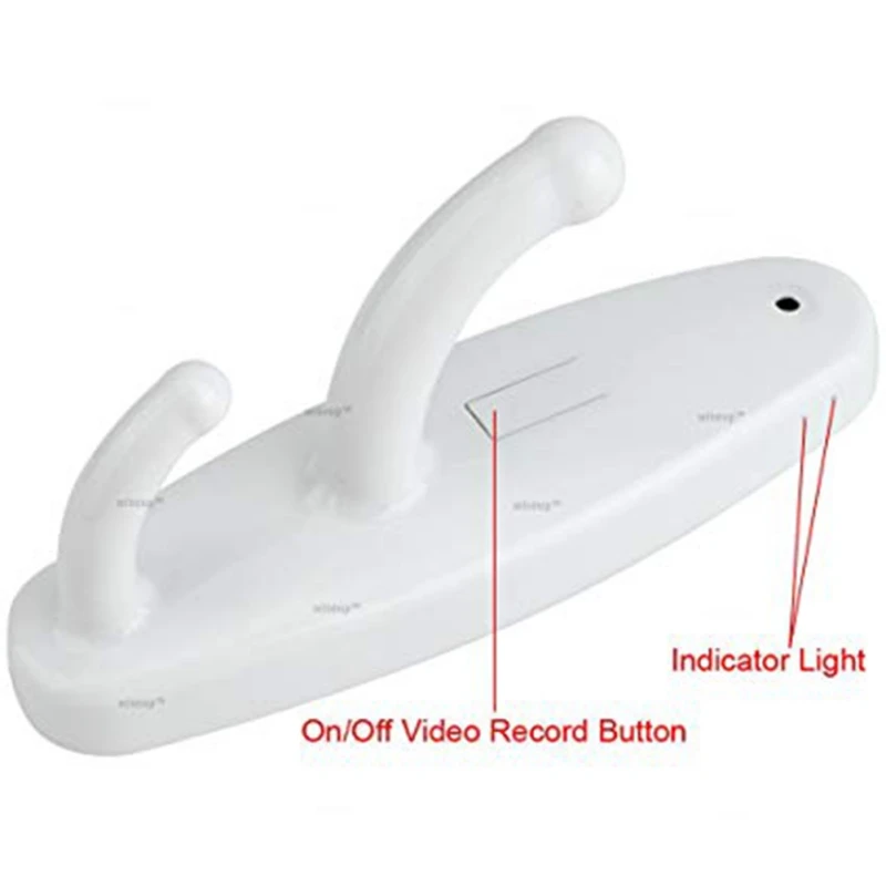 Household Clothes Hook Webcam HD Digital Webcam Wardrobe Peephole Webcam For 16gTF Card