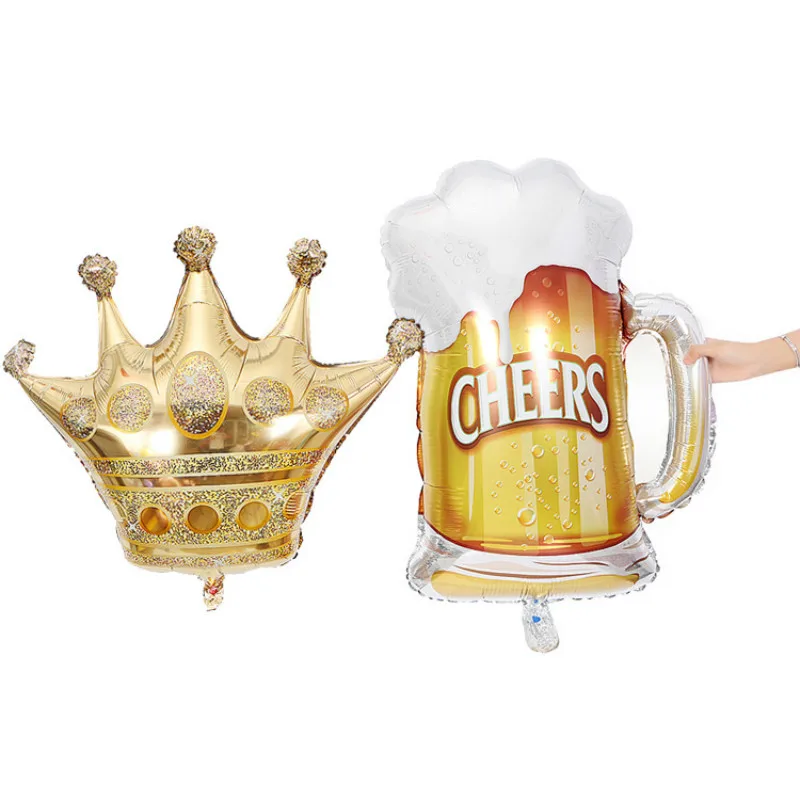 Большой размер корона пивная кружка CHEERS шампанское пиво коктейльное стекло