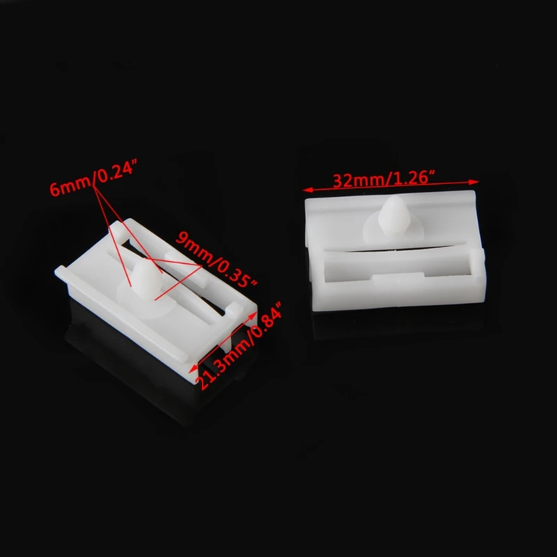 

20x Exterior Side Sill Skirt Trim Clip Fasteners 51718184574 For BMW E36 E46