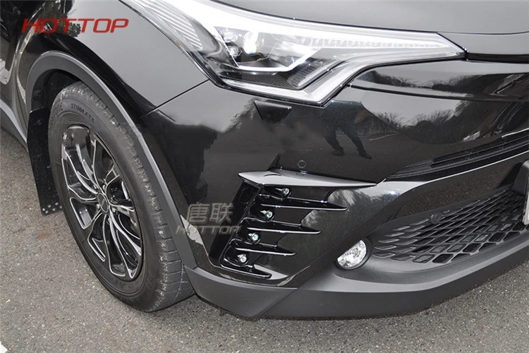 Для Toyota Takizawa C-HR модифицированный CHR модифицированные городские модели передних противотуманных абажуров, украшенных после световой рамы, светодиодный дневной свет
