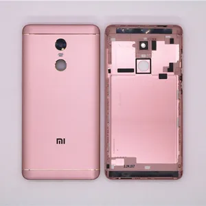 Новые запасные части для Xiaomi Redmi Note 4X 32 Гб (Snapdragon 625) Задняя крышка аккумулятора + боковые кнопки + Замена объектива вспышки камеры