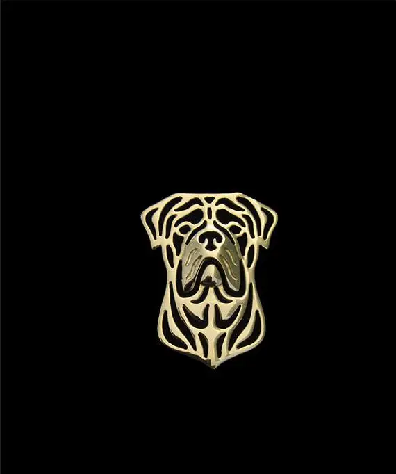 Newest Unique Handmade Bull Mastiff Brooch Dog Jewelry Pet Lovers Gift Idea | Украшения и аксессуары