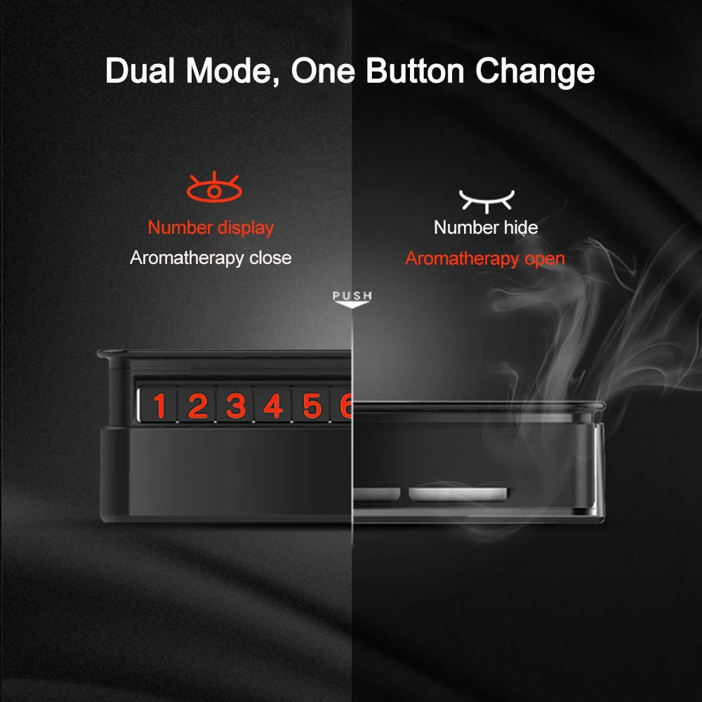 Парковочная карта для временной парковки автомобильный аромадиффузор скрытая