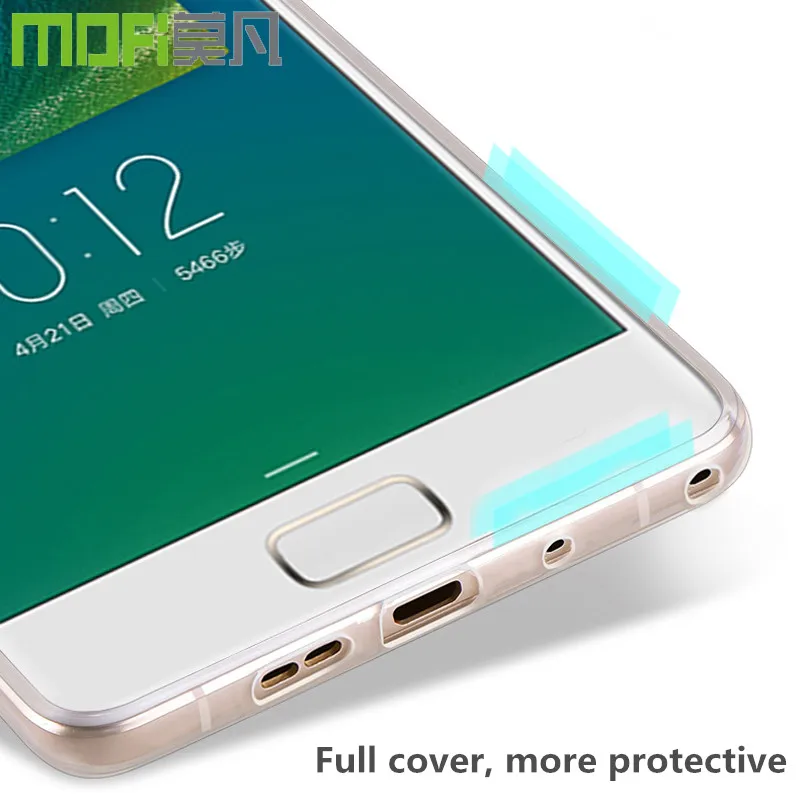 Zuk Z2 Pro силиконовый чехол крышка MOFI original Lenovo zuk Чехол мягкая Вернуться ТПУ Coque